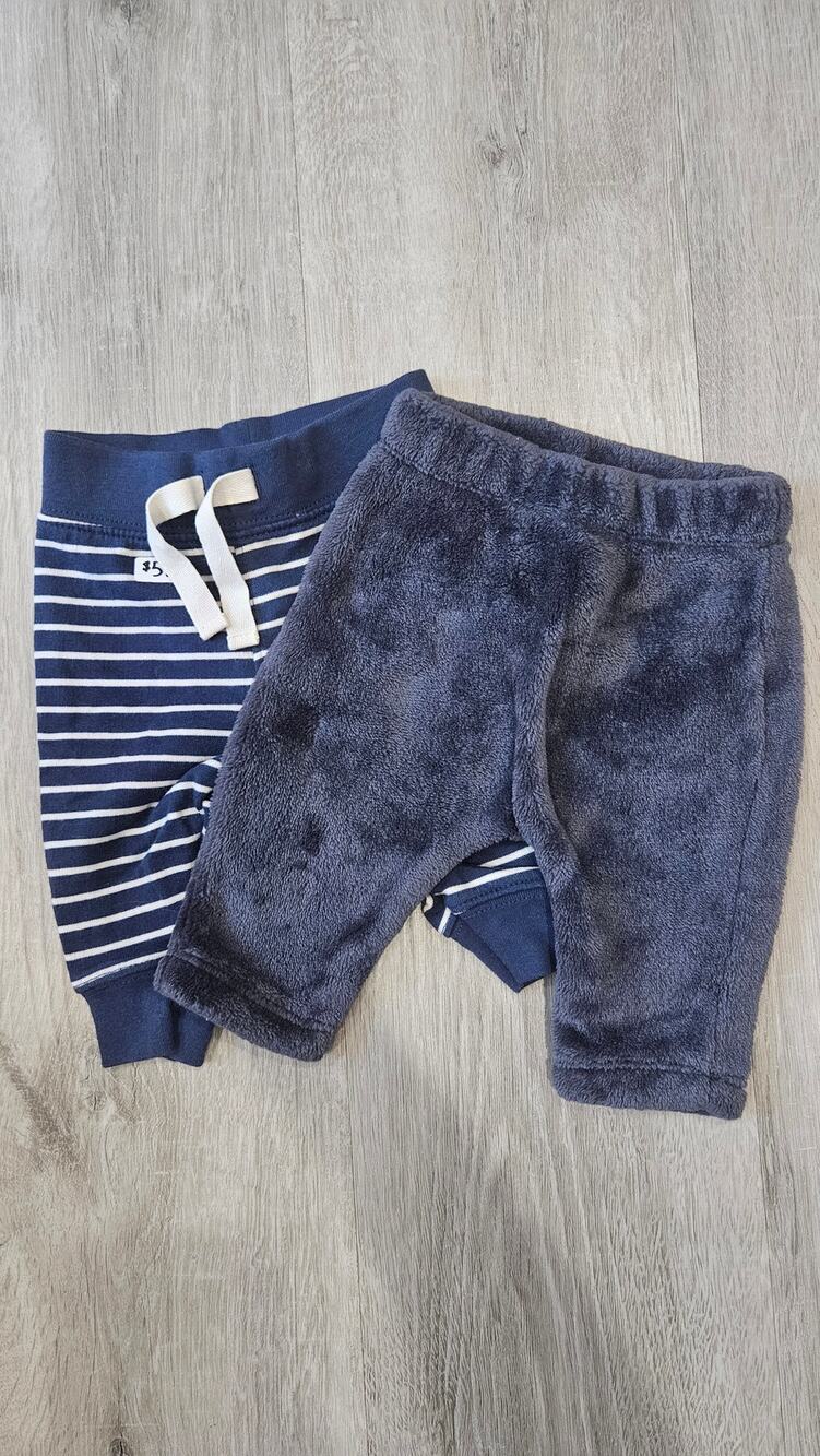 Carter's 3 Month Old Baby Clothes Pack of 2 Pants Bundle